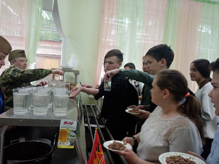 Полевая кухня ко Дню Победы.